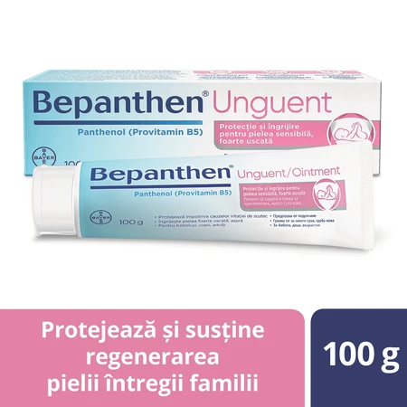 Bepanthen Ointment for diaper rash, 2x100 g, Bayer