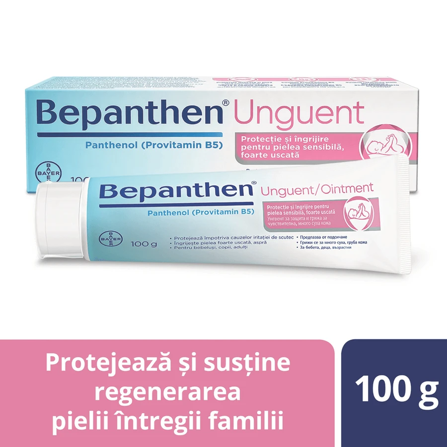 Bepanthen Ointment for diaper rash, 2x100 g, Bayer