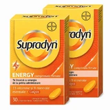 Supradyn Energy, Multivitaminen en Co-enzym Q10, 2x30 filmomhulde tabletten, Bayer