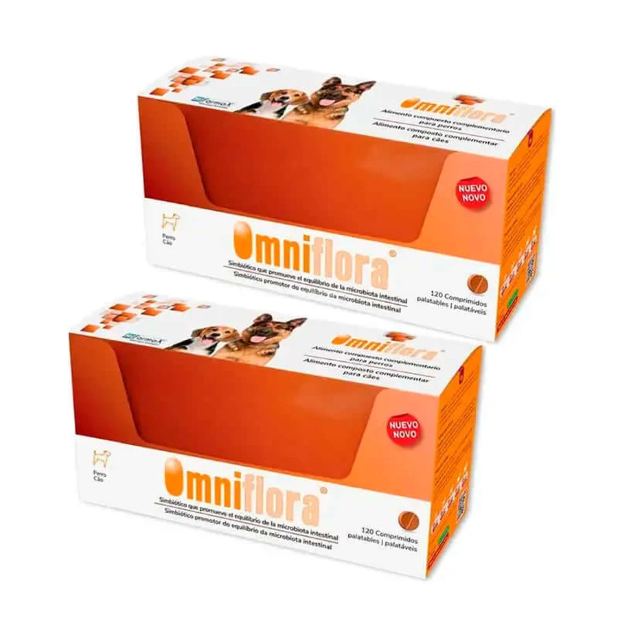 Hifarmax Omniflora, envase 2 x 120 comprimidos