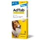 AdTab 900Mg comprimidos masticables para perros 22-45Kg, 3Cpd