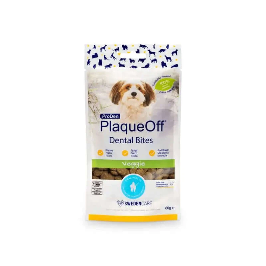 Plaqueoff Kibble 60 gr, snack for dogs