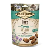 Carnilove Canine Snack Semi Humedo Carpa Tomillo 10X200Gr, snack para perros