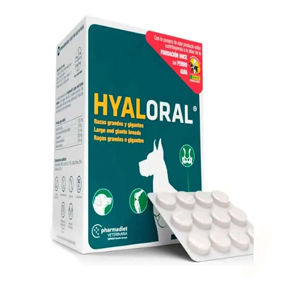 Hyaloral Grote honden 120 tabletten