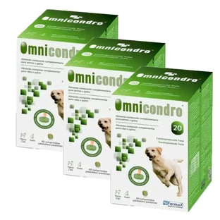 Omnicondro 20 Chondroprotector dogs, pack 3 x 60 tablets