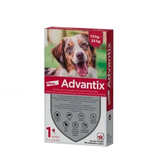 Advantix Mono Pipette, 2.5 ml 10-25Kg