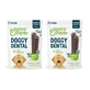Edgard & Cooper Adult Dogs Dental Snack 8X255G Large Apfel & Eukalyptus, 2er-Pack