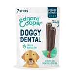 Edgard & Cooper Dental Snack Perros Adultos 8x255g Fresa Menta Grande