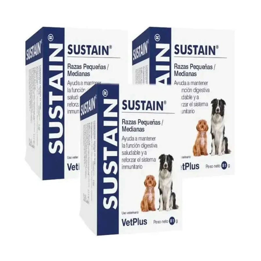 Sustain small and medium breeds, pack 3 x 30 sachets