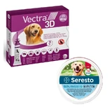 Vectra 3D + 25-40 kg 3 pipes + Seresto Large Collar, medium dogs package
