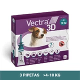Vectra 3D Dog 4-10 kg 3 pipettes