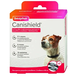 Beaphar Canishield Collar para perro, 48 cm 2 unidades