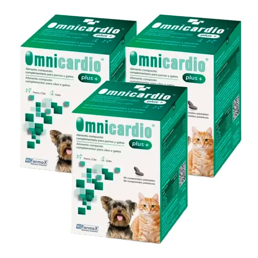 Hifarmax Omnicardio Plus, Packung 3 x 60 Tabletten
