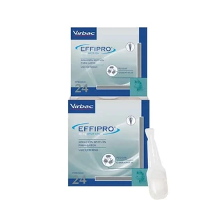 Effipro 50 Mg Spot-On para gatos, 24 pipetas