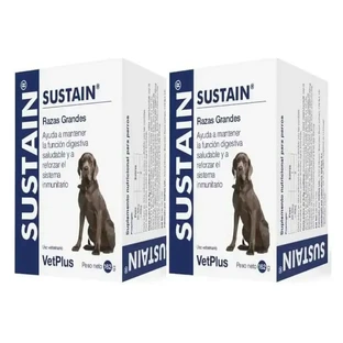 Sustain Perros de raza grande, envase 2 x 30 porciones