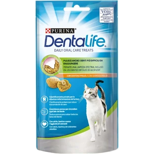 Dentalife Feline Feline Daily Oral Care sabor pollo 8X40Gr, snack para gatos