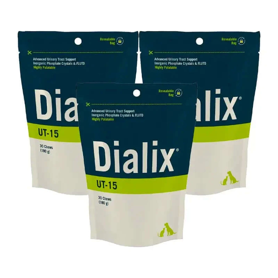 Vetnova Dialix UT-15, pack 3 x 30 chewable tablets