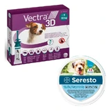 Vectra 3D 4-10 kg + 3 nipples + Seresto Small Collar, small dogs pack