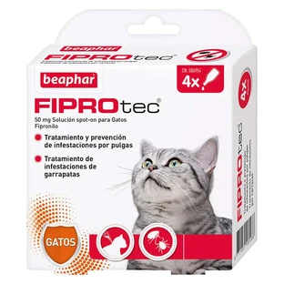 Beaphar Fiprotec Spot On Cat 4 Pip x 0,5 ml