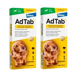 Adtab 450Mg Kauwtabletten Hond 11-22Kg, 2 tabletten