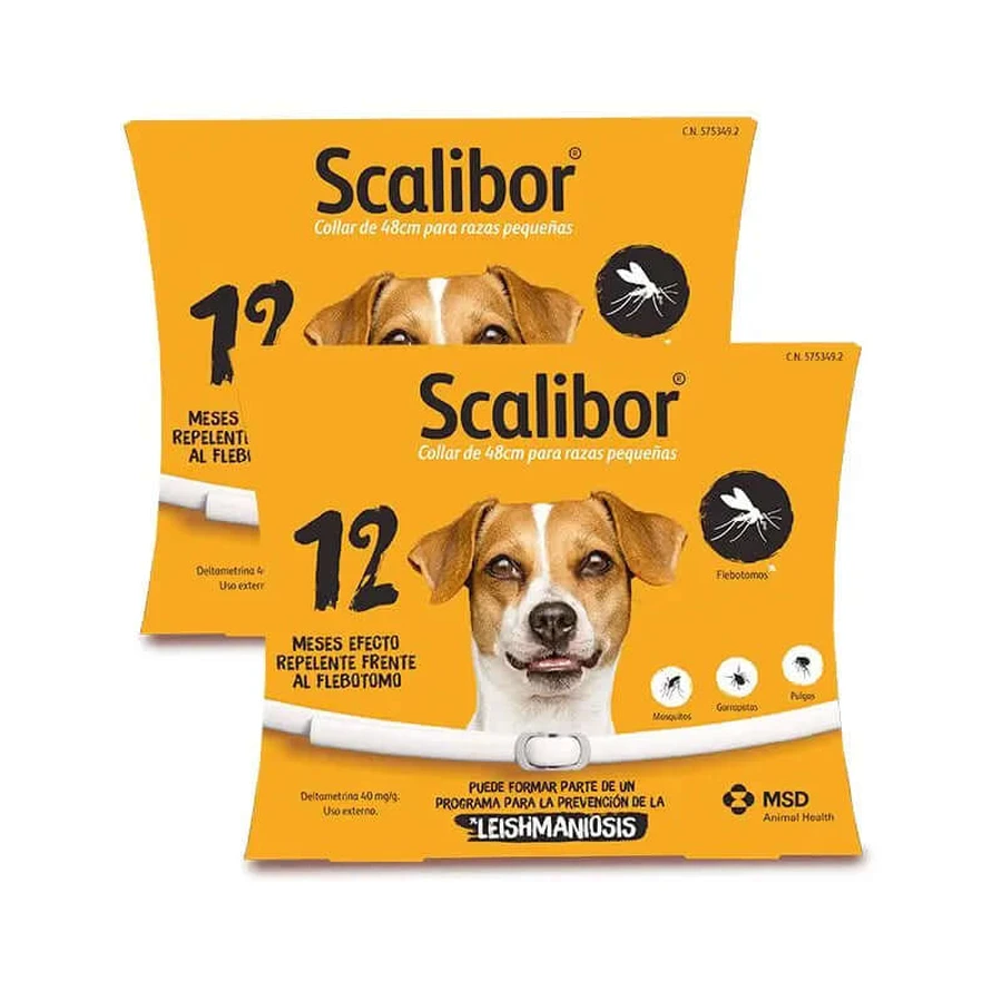 Scalibor Halsband 48 cm, verpakking 2 st.