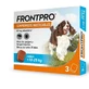 Frontpro Dewormer para perros de 10-25 kg (L), 3 comprimidos masticables