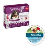 Vectra 3D + 40 kg 3 pipes + Seresto Large Collar, large dogs pack