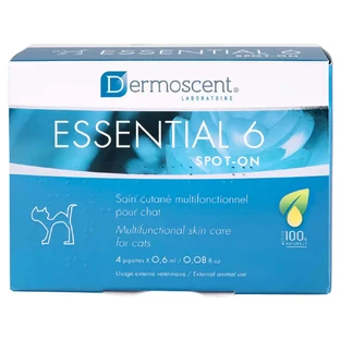 Dermoscent Essential 6 Cat Spot On 0.6 ml, 4 Pipettes