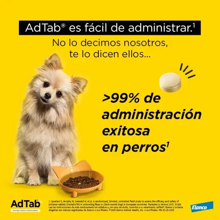 AdTab 225Mg Kautabletten Hunde 5,5-11Kg, 1Cpd