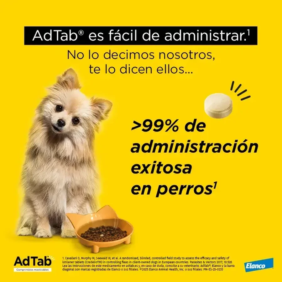 AdTab 225Mg Kautabletten Hunde 5,5-11Kg, 1Cpd