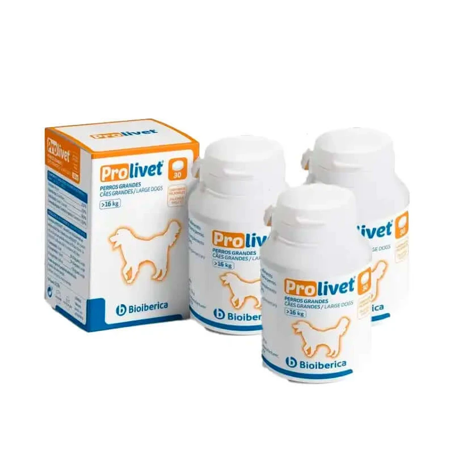 Prolivet perros grandes, envase 3 x 30 comprimidos
