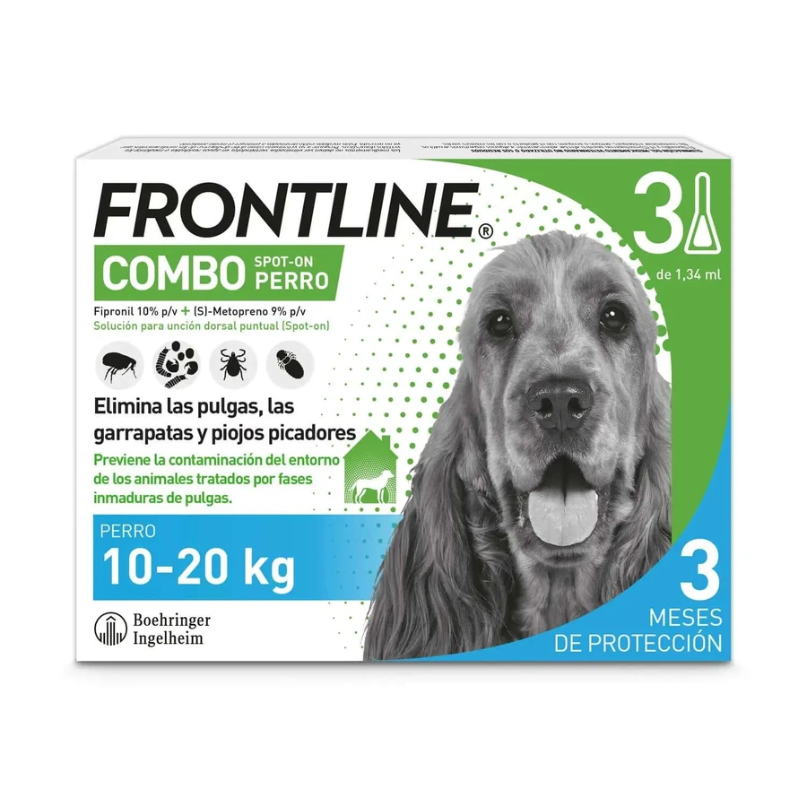 Frontline Combo Dog Combo 10-20 Kg, 3 pipettes