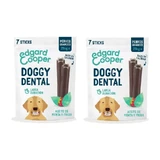 Edgard & Cooper Volwassen Hondensnack 8X255G Aardbei & Munt Large, verpakking van 2