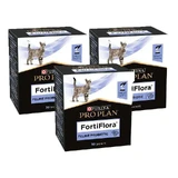 Purina Pro Plan Fortiflora Probiotic für Katzen, Packung 3 x 30x1g