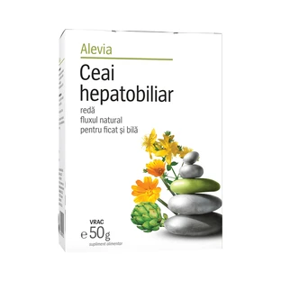 Hepatobiliärer Heiltee, 50 g, Alevia