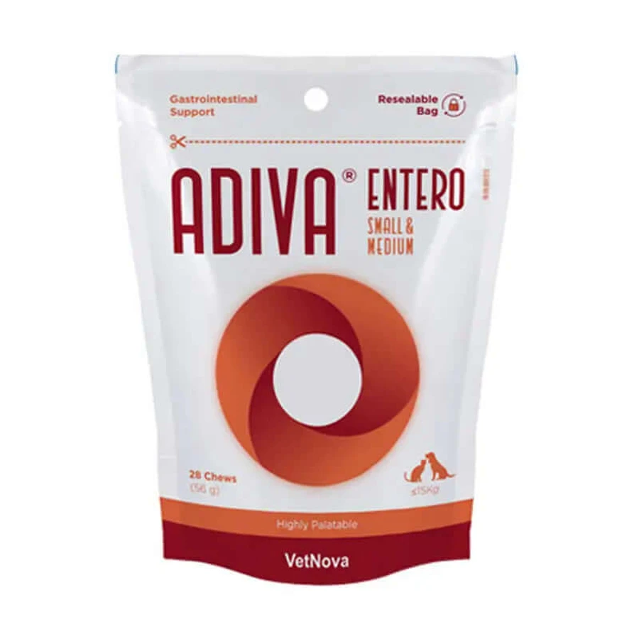 Vetnova Adiva Geheel Small&Medium, 28 Kauwtabletten