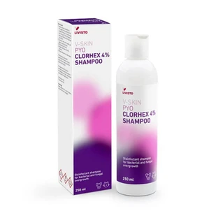 Livisto V-Skin Pyo Pyo Clorhex 4% Shampoo 250 Ml