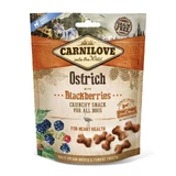 Carnilove Canine Crunchy Snack Snack Ostrich Blackberries Box 6X200Gr, snack for dogs