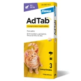 AdTab 12Mg kauwtabletten katten 0,5-2Kg, 3Cpd