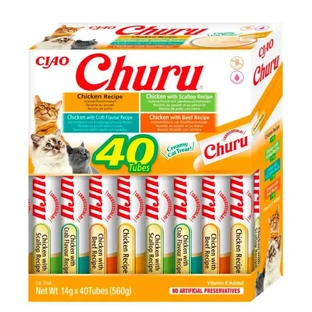 Churu Cats Chicken Varieties 40x14Gr