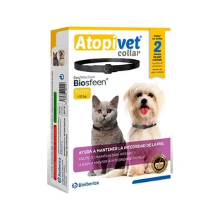 Atopivet halsband 35 cm voor honden en katten tot 10 kg, 1 stuk