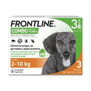 Frontline Spot Combo 2-10 Kg, 3 Pfeifen