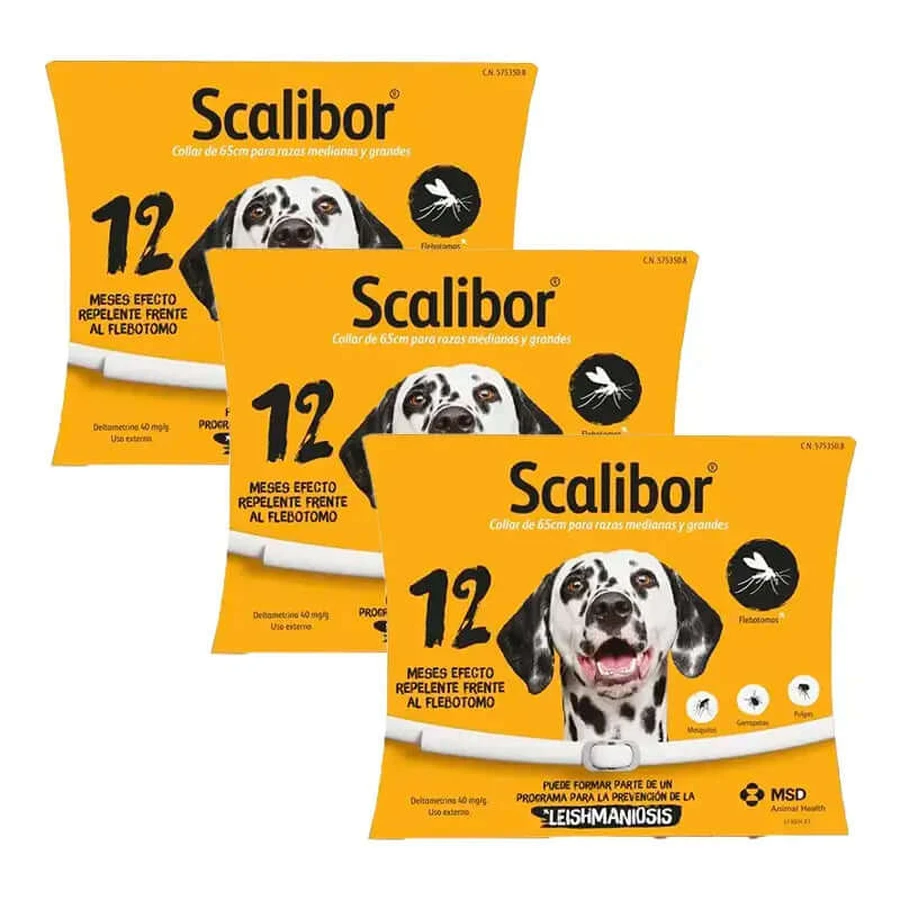 Scalibor Collar 65 cm Package 3 pack