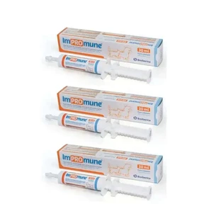 Impromune schmackhafte Paste für Hunde und Katzen, Packung 3 x 30 ml
