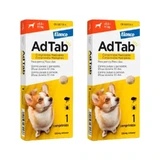 Adtab 225Mg Kauwtabletten voor honden 5,5-11kg, 2 tabletten