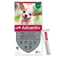 Pipeta antiparasitaria Advantix para perros de hasta 4 kg 4 unidades X 0,4 ml