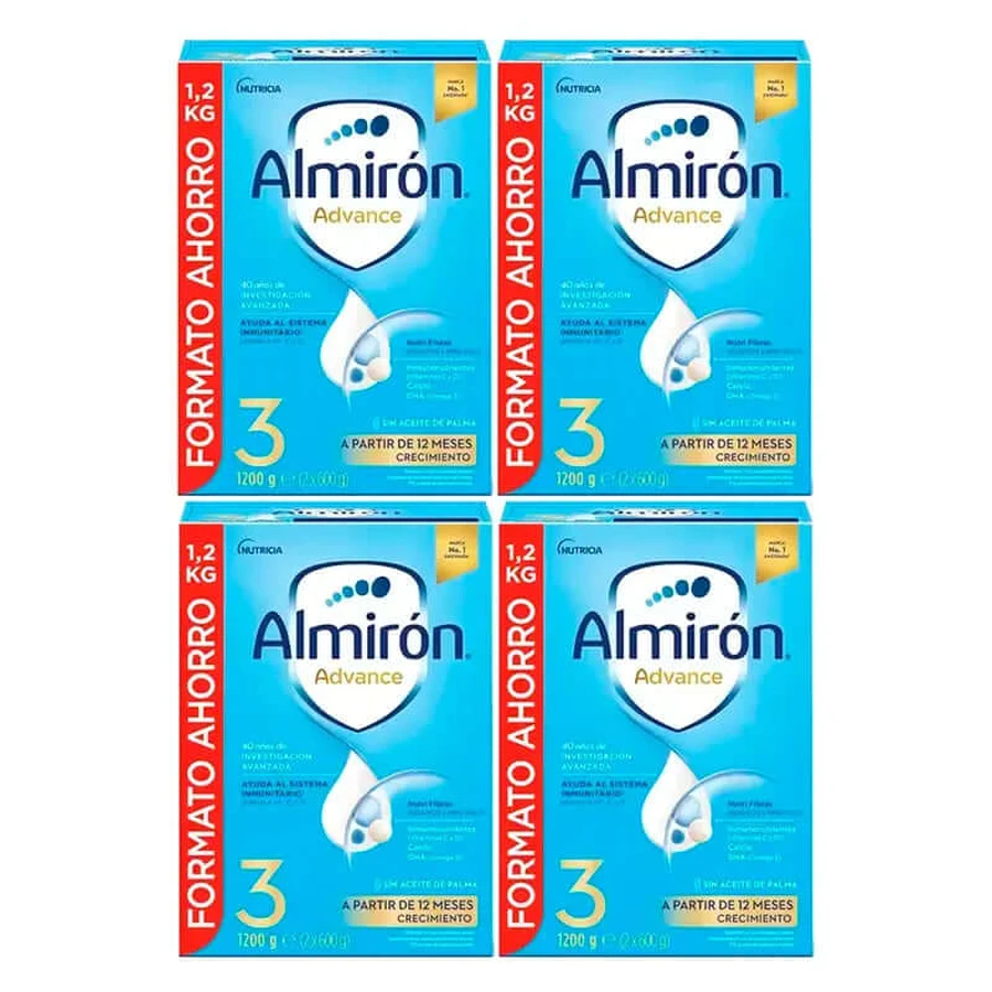 Almirón Advance 3, paquete 4 x 1200g
