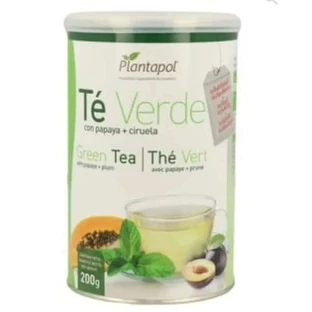 Plantapol Té verde con papaya y ciruelas 200Gr.Instant Pot