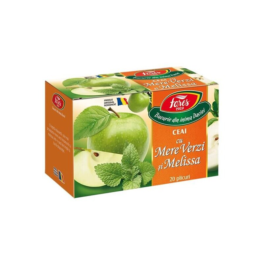 Buy Green Apple and Melissa Aromfruct Tea, 20 sachets, Fares Green Apple and Melissa Aromfruct Tea, 20 sachets, Fares