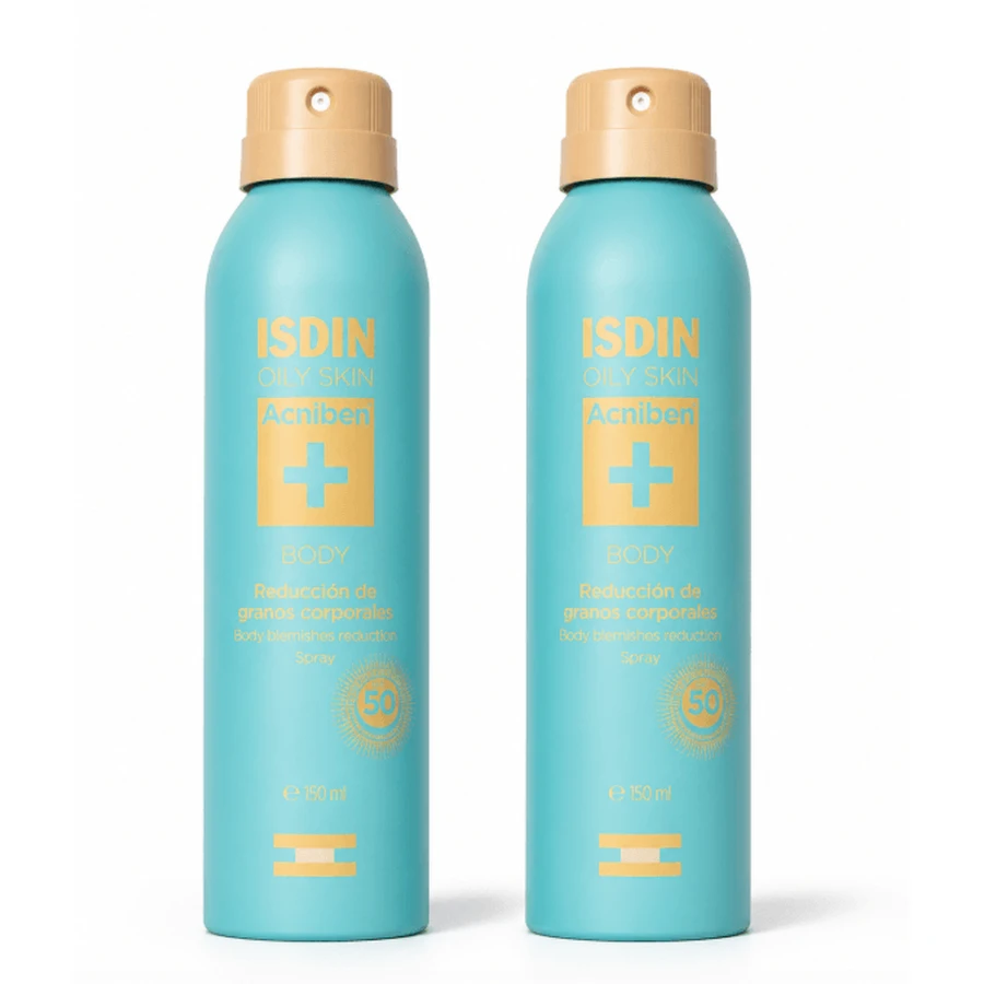 Isdin Acniben Body Spray, 2x150 ml